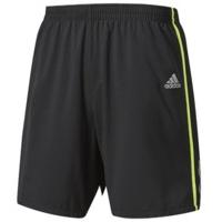 adidas Response 9 inch Shorts - Mens - Black/Solar Yellow