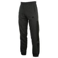 adidas three stripe logo fleece pants mens