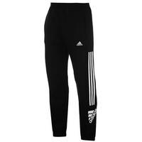 adidas Three Stripe Logo Fleece Pants Mens