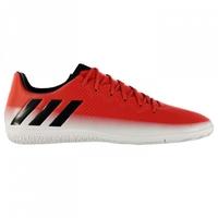 adidas messi 163 mens indoor court trainers red white