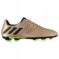 adidas messi 163 fg mens football boots copper metal black