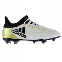 Adidas X 16.2 FG Mens Football Boots (White-Gold)