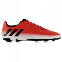 adidas messi 163 fg mens football boots red white