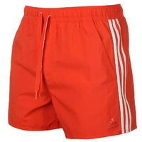 adidas 3 Stripes Essentials Swim Shorts Mens