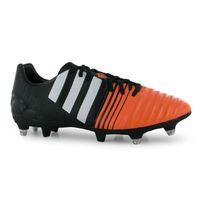 adidas nitrocharge 30 sg mens football boots black white flash