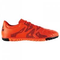 Adidas X 15.3 Leather Mens Astro Turf Trainers (Bold Orange)