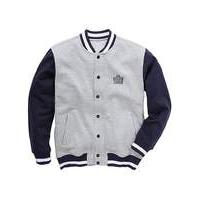 admiral style baseball jacket long