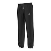 adidas Men\'s Sport Essential Track Pants - Black/White - M