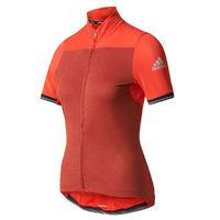 Adidas Cycling Women\'s Climachill Short Sleeve Jersey Short Sleeve Cycling Jerseys