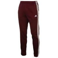 adidas Essentials 3 Stripe Tapered Jogging Bottoms Mens