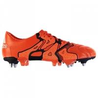 Adidas X 15.1 Leather SG Mens Football Boots (Bold Orange)