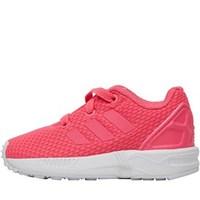 adidas originals infant girls zx flux trainers solar pinksolar pinkwhi ...