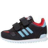 adidas Originals Infant Boys ZX 700 CF Trainers Utility Black/Vapour Blue/White