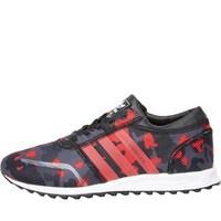 adidas Originals Junior Los Angeles Trainers Core Black/Ray Red/White