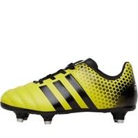 adidas Boys Kakari 3.0 SG Rugby Boots Bright Yellow/Core Black/White