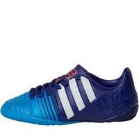 adidas Junior Nitrocharge 3.0 IN Indoor Football Boots Amazon Purple/White/Solar Blue