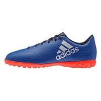 adidas X 16.4 Turf JR Football Boots - Youth - Collegiate Royal/Silver Metallic/Solar Red