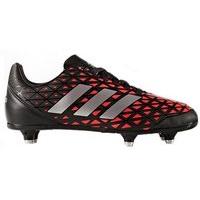 adidas Kakari SG JR Rugby Boots - Youth - Black/Shock Red