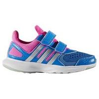 adidas Hyperfast 2.0 Running Shoes - Girls - Shock Blue/Matte Silver/Pink