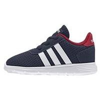 adidas Lite Racer Infant Trainers - Boys - Collegiate Navy/White/Power Red