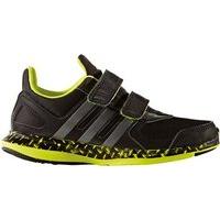 adidas Hyperfast 2.0 Running Shoes - Boys - Core Black/Iron Met/Solar Yellow