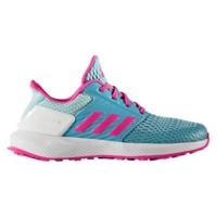 adidas Performance Rapida Run Neutral Running Shoes - Girls - Energy Blue/Shock Pink/Easy Mint