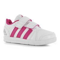 adidas lk trainer 7 nubuck infant girls trainers