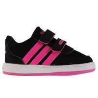 adidas hoops nubuck trainers infant girls