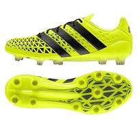 adidas Ace 16.1 Firm Ground Football Boots - Solar Yellow/Core Black/S, Black