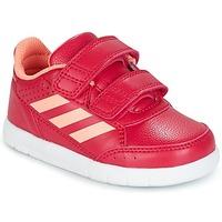 adidas altasport cf i girlss childrens shoes trainers in red