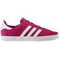 adidas gazelle 2 j girlss childrens shoes trainers in white