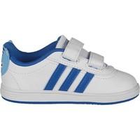 adidas court animal kids boyss childrens shoes trainers in white