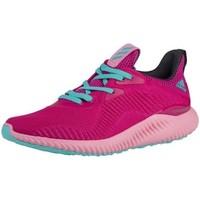 adidas alphabounce j girlss childrens shoes trainers in blue