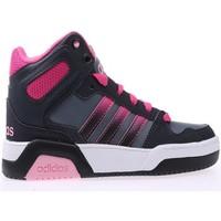 adidas neo bb9tis dark greypink girlss childrens shoes high top traine ...