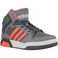 adidas BB9TIS Mid K boys\'s Children\'s Shoes (High-top Trainers) in grey