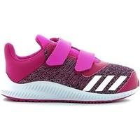 adidas ba9461 sneakers kid pink girlss childrens trainers in pink