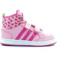 adidas AW4127 Sneakers Kid Pink girls\'s Children\'s Walking Boots in pink