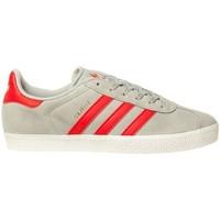 adidas Gazelle J girls\'s Children\'s Shoes (Trainers) in Grey