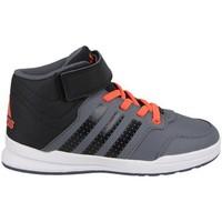 adidas Onixcblacksolred Jan BS 2 Mid C O boys\'s Children\'s Shoes (High-top Trainers) in grey