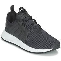 adidas x plr j boyss childrens shoes trainers in black