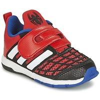 adidas disney spider man c boyss childrens shoes trainers in red