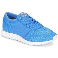 adidas los angeles j boyss childrens shoes trainers in blue