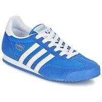 adidas dragon j boyss childrens shoes trainers in blue