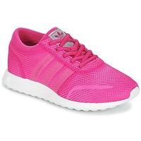 adidas LOS ANGELES J girls\'s Children\'s Shoes (Trainers) in pink