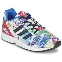 adidas ZX FLUX EL C girls\'s Children\'s Shoes (Trainers) in Multicolour