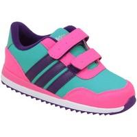 adidas runeo v jogger cmf girlss childrens shoes trainers in pink