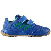 adidas fortagym cf k girlss childrens shoes trainers in blue