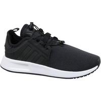 adidas x plr c girlss childrens sports trainers in black