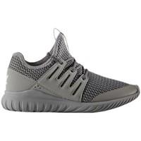 adidas Tubular Radial J boys\'s Children\'s Shoes (Trainers) in Grey