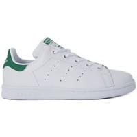 adidas Stan Smith C boys\'s Children\'s Shoes (Trainers) in white